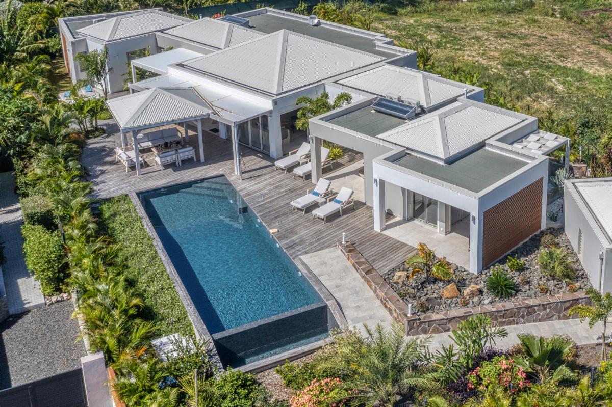 4. Location villa piscine Saint François Guadeloupe_Vue d'ensemble